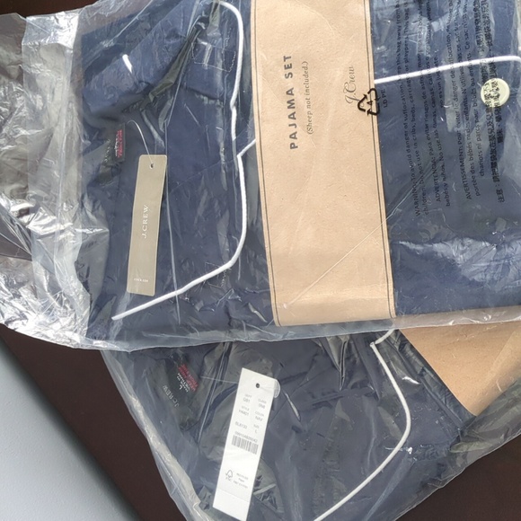 J.Crew Cotton Pajama short sleeve top. NEW with Tag.  Multiple Size Quantity. - Picture 5 of 7